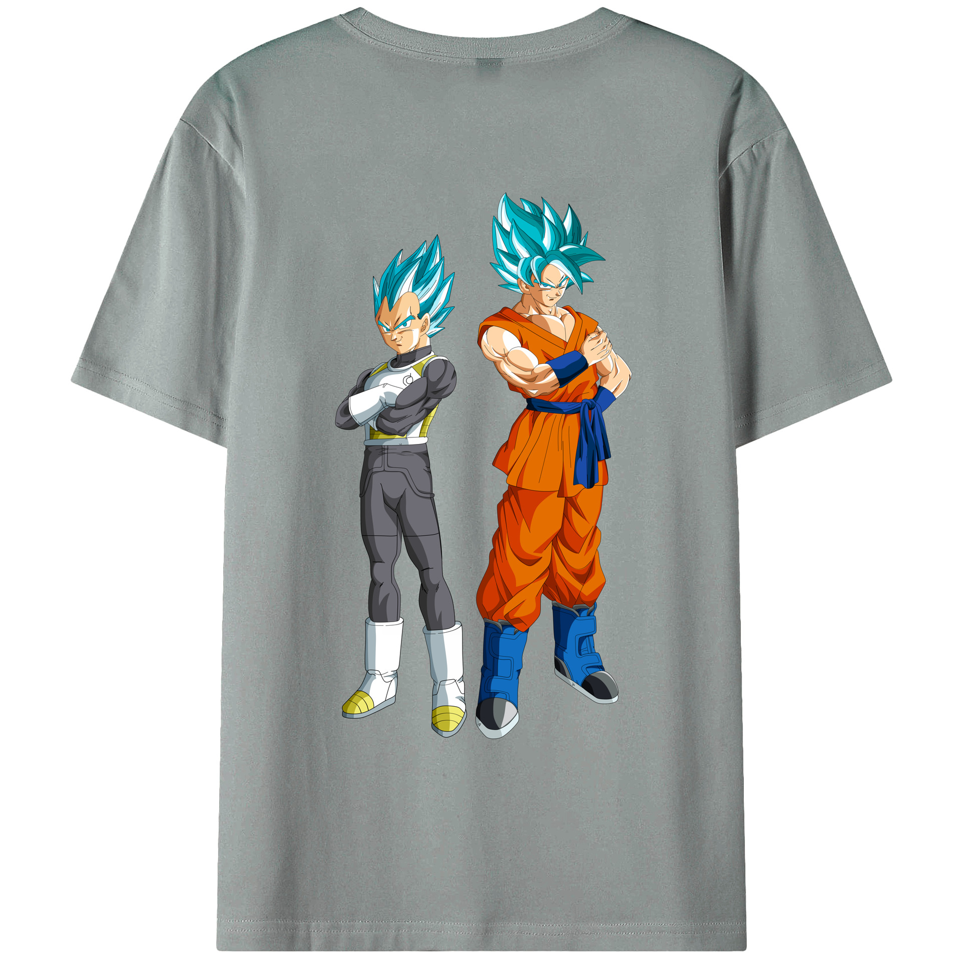 （画像用） ドラゴンボール DRAGON BALL 綿100％ メンズ半袖Tシャツ（バックプリント） 通気性